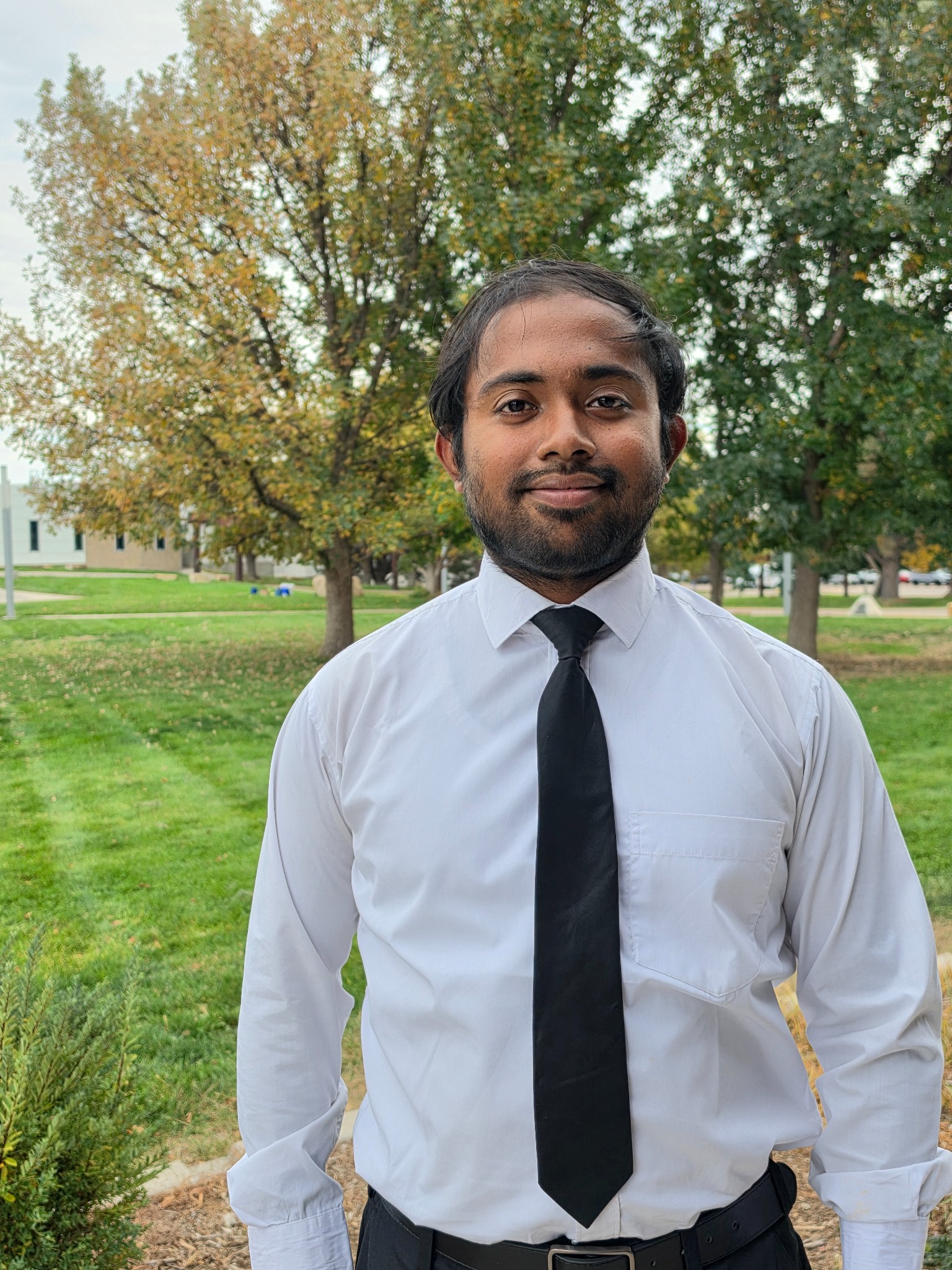 Estiak Ahmed, Civil Engineering graduate student at the University of Wyoming